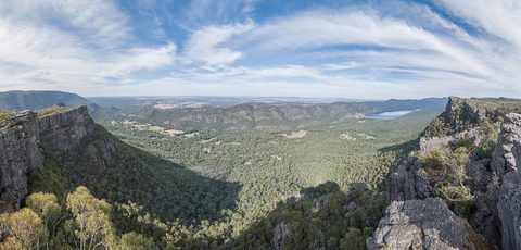 Grampians Pinnacle lookout — Victoria: Goldfields & Grampians