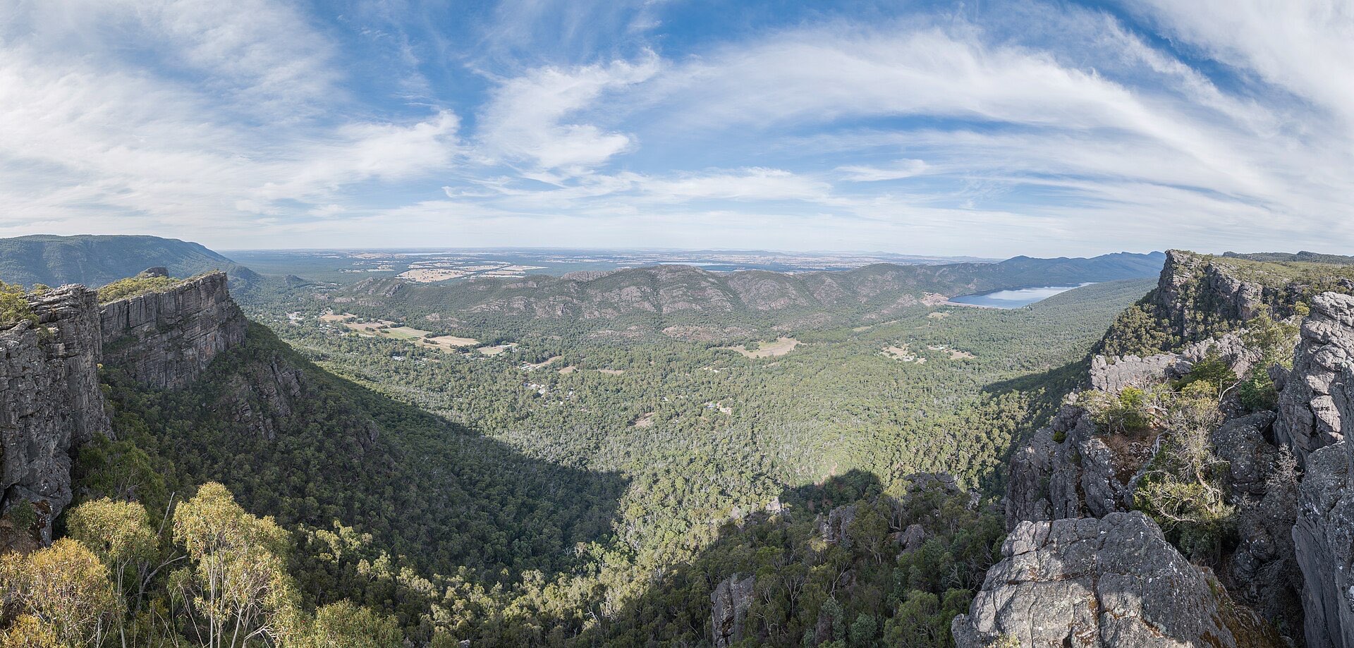 Grampians Pinnacle lookout — Victoria: Goldfields & Grampians