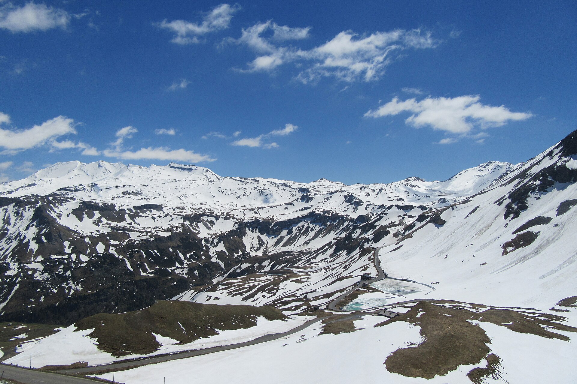 Hairpins of the Grossglockner High Alpine Road