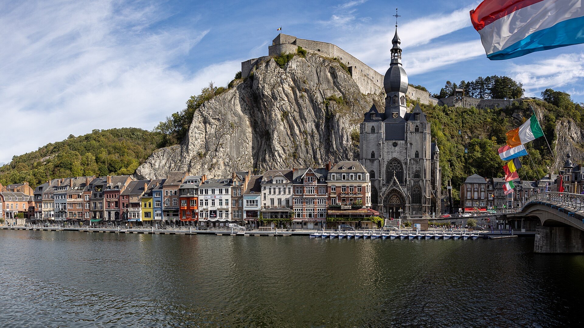 Dinant Meuse citadel — The Ardennes & Luxembourg