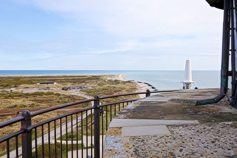 The sand spit at Grenen where two seas meet