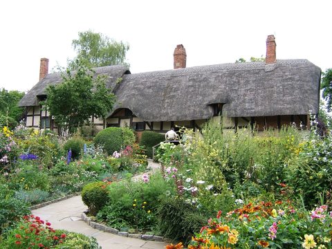 Anne Hathaway cottage Stratford — Shakespeare Country & the Welsh Marches