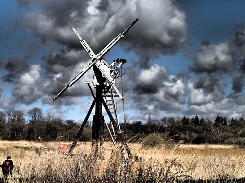 Norfolk Broads windmill — East Anglia: Cambridge to the Norfolk Coast
