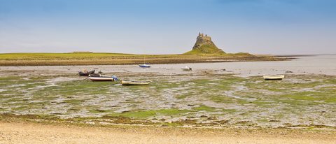 Lindisfarne Castle Holy Island — Northumberland: Wall to the Coast