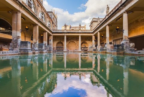 Roman Baths Bath — Somerset: Bath to Exmoor
