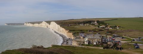 Seven Sisters cliffs Sussex — The South Downs & the White Cliffs