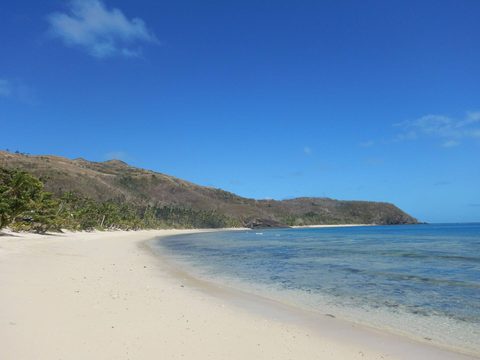The protected Sigatoka dunes on southern Viti Levu