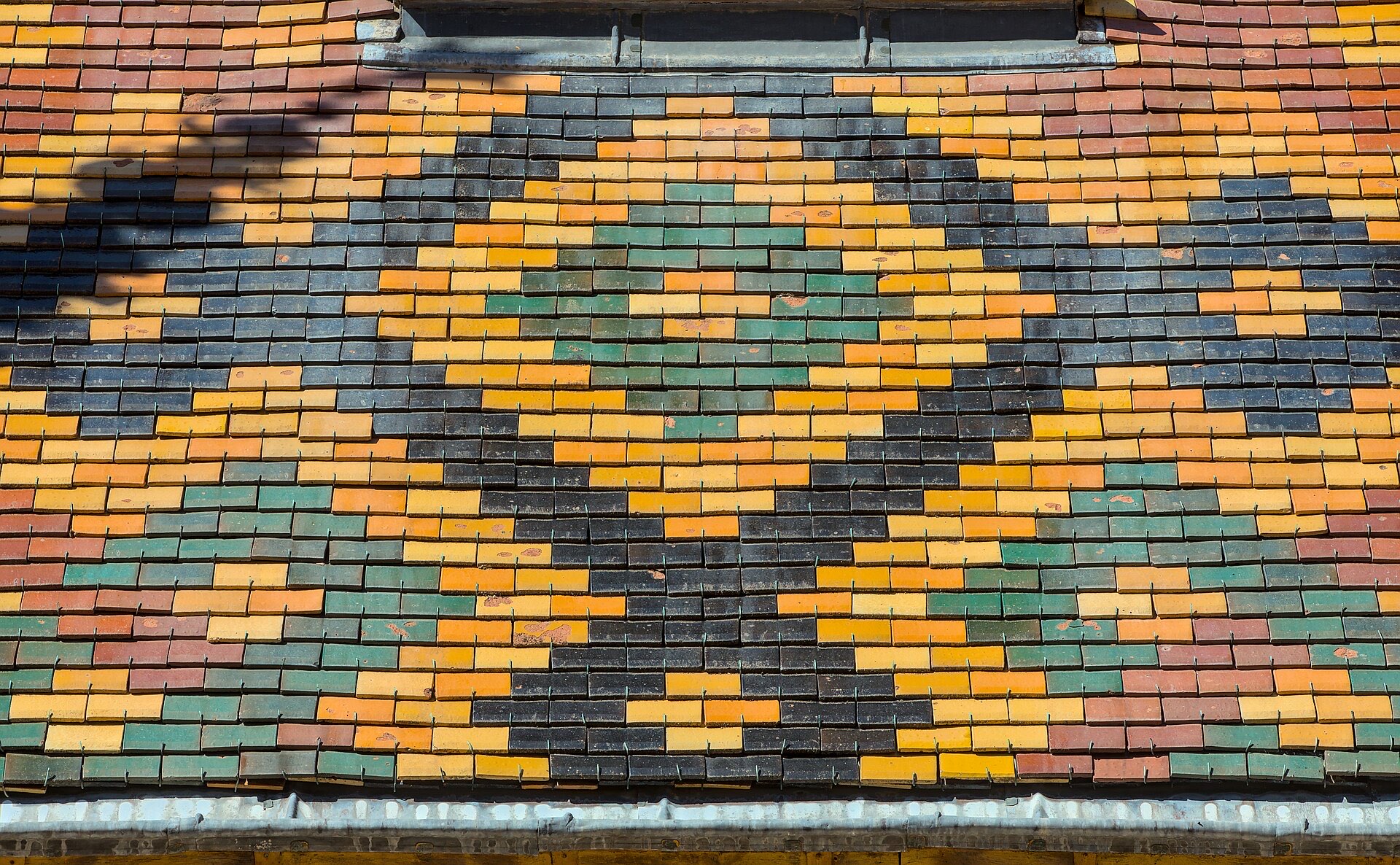Hospices de Beaune roof — Burgundy: Wine & Abbeys