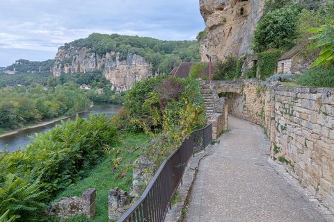 A stone lane in La Roque-Gageac in the Dordogne valley