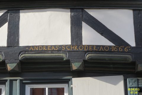 Quedlinburg half-timbered — The Harz: Goslar to Quedlinburg