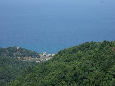 Mount Athos monastery sea — Thessaloniki & Halkidiki
