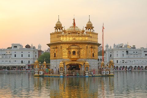 The Golden Temple on its sacred pool