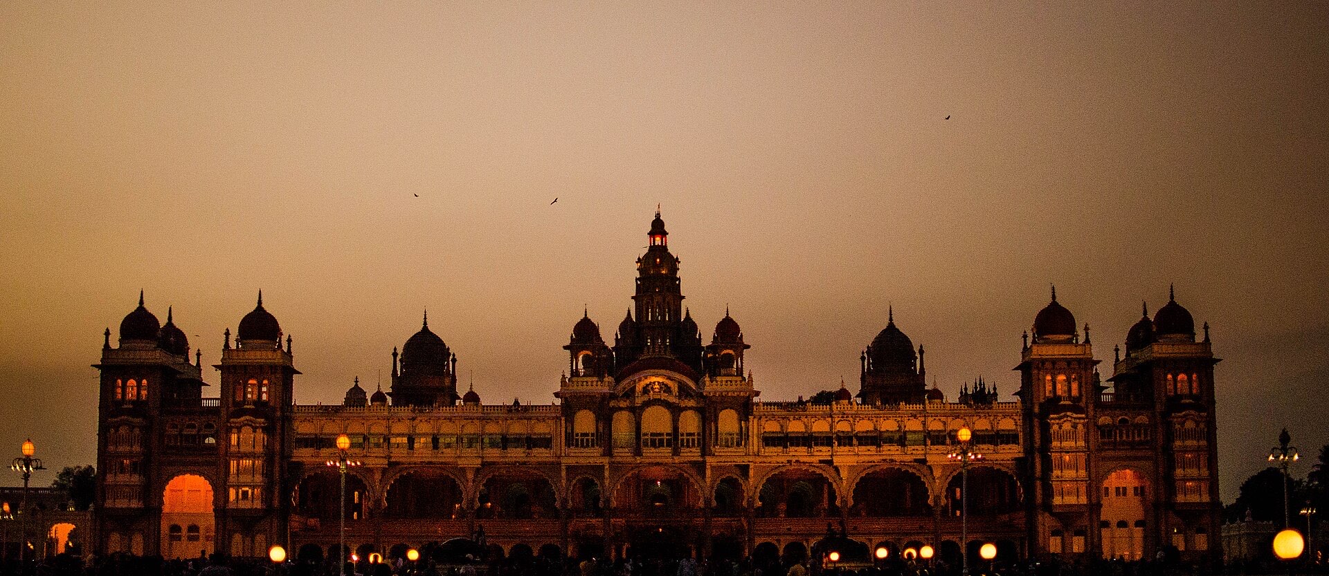 Mysore Palace illuminated — Karnataka: Mysore, Coorg & the Coast