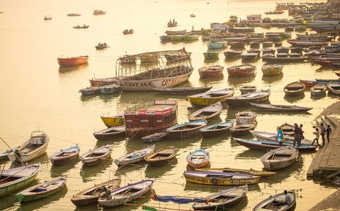 Varanasi ghats dawn — Varanasi & the Buddhist Circuit