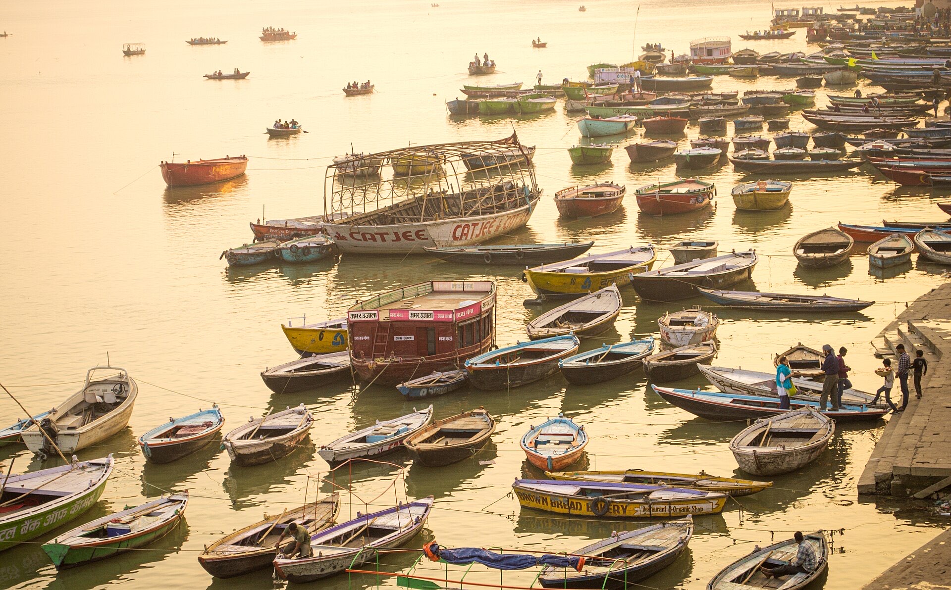 Varanasi ghats dawn — Varanasi & the Buddhist Circuit