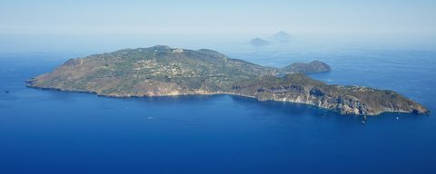 Lipari Aeolian islands view — The Aeolian Islands