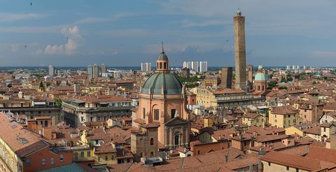 Bologna two towers — Emilia: the Food Valley