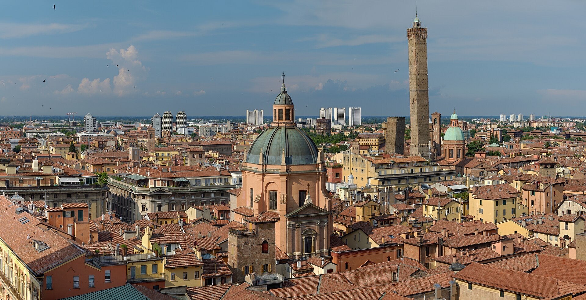 Bologna two towers — Emilia: the Food Valley