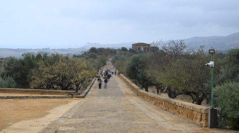 The Temple of Concordia at Agrigento
