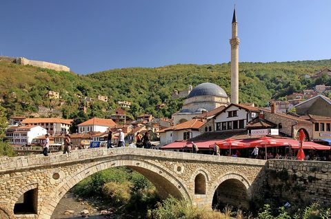 Prizren fortress view — Pristina, Peja & Prizren