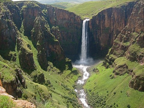 Maletsunyane Falls Semonkong — The Mountain Kingdom