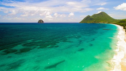 Diamond Rock Martinique: Saint-Pierre to the South — Martinique: Saint-Pierre to the South