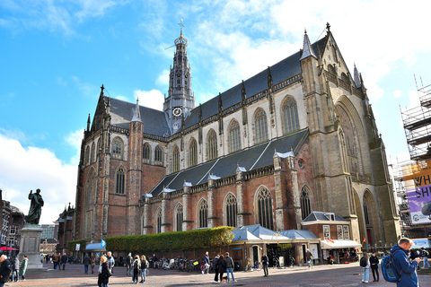 The Grote Markt in Haarlem with the Sint-Bavokerk rising over the square — The Golden Age Cities: Haarlem to Dordrecht