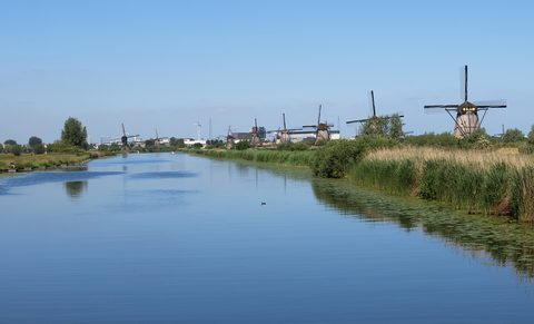 Kinderdijk windmills — Holland beyond Amsterdam