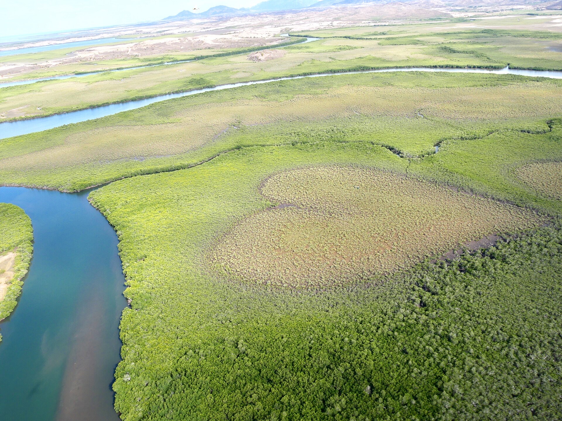 Heart of Voh aerial — New Caledonia: Nouméa to Hienghène