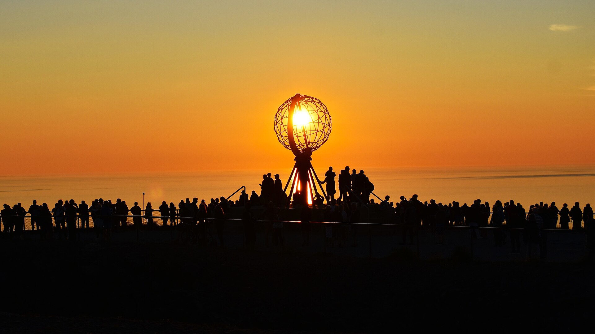 North Cape globe monument — Finnmark: Alta to the North Cape