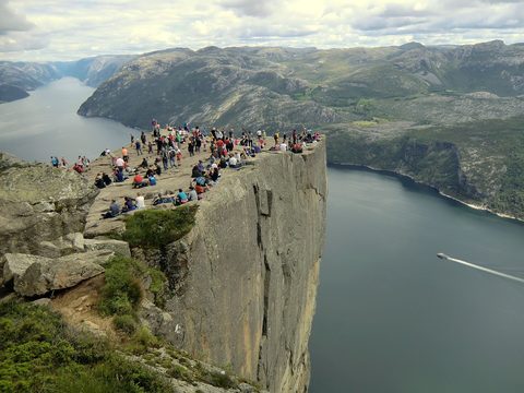 Preikestolen Pulpit Rock — Kristiansand to the Pulpit Rock