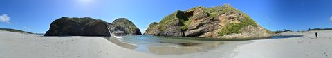 Wharariki Beach archway — Nelson, Abel Tasman & Golden Bay