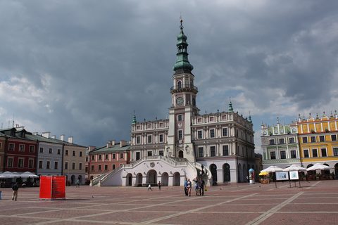 Town Hall and Renaissance houses on Zamość’s Great Market Square