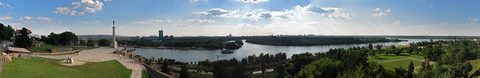 Belgrade Kalemegdan confluence — Novi Sad to Zlatibor