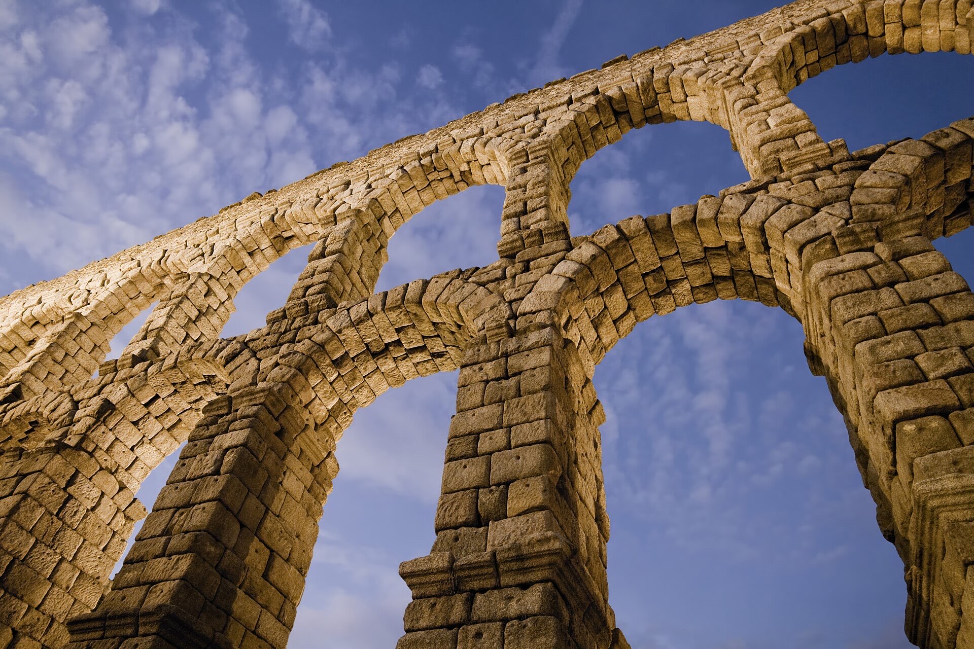 Segovia aqueduct — Castile: Salamanca to Toledo