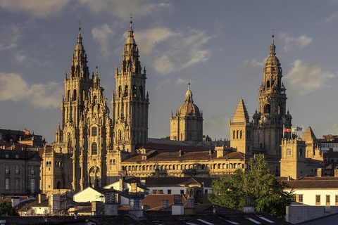 Santiago Compostela cathedral — Galicia: the Rías Baixas