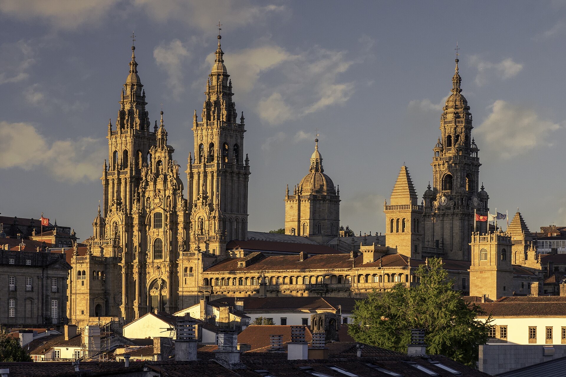 Santiago Compostela cathedral — Galicia: the Rías Baixas