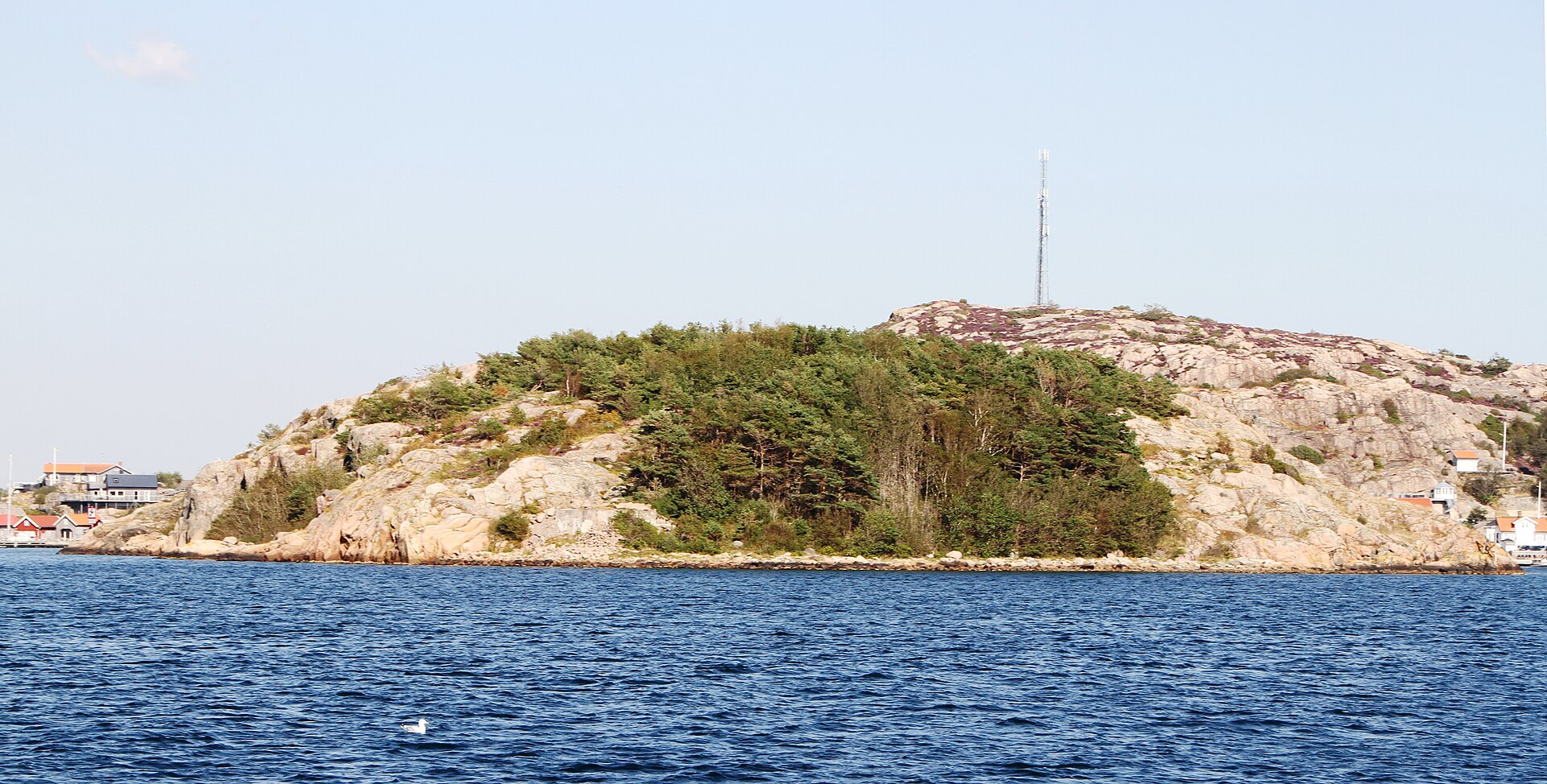 Fjällbacka beneath its granite dome