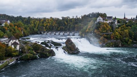 Rhine Falls Schaffhausen — Zurich, the Rhine Falls & St. Gallen