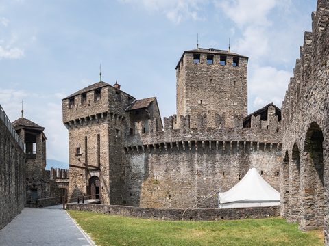 Bellinzona castles — Ticino
