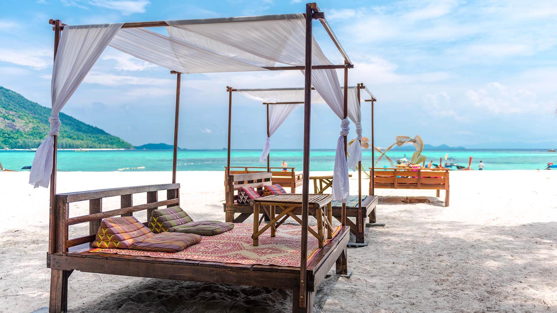 Ko Lipe sunrise beach — Trang to Ko Lipe via Satun & Pak Bara