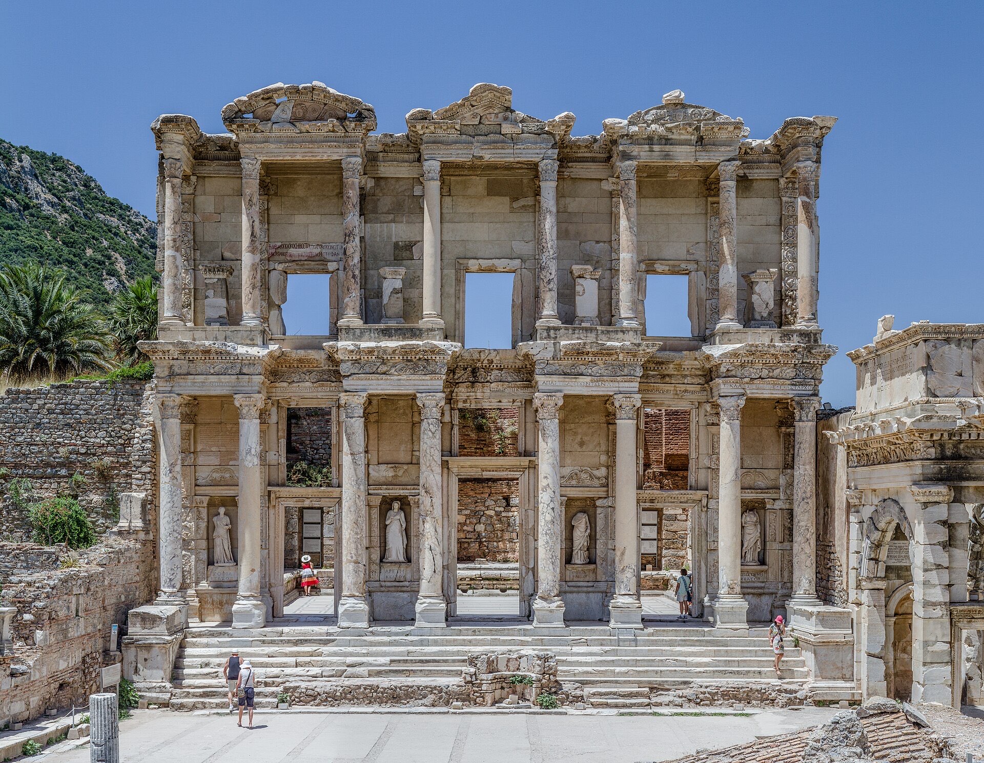 Library of Celsus Ephesus — The Aegean: Ephesus to Bodrum
