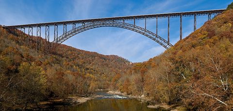 New River Gorge bridge — West Virginia: the New River Gorge