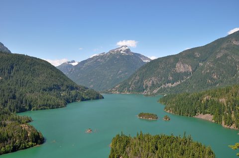 Diablo Lake — The Cascade Loop