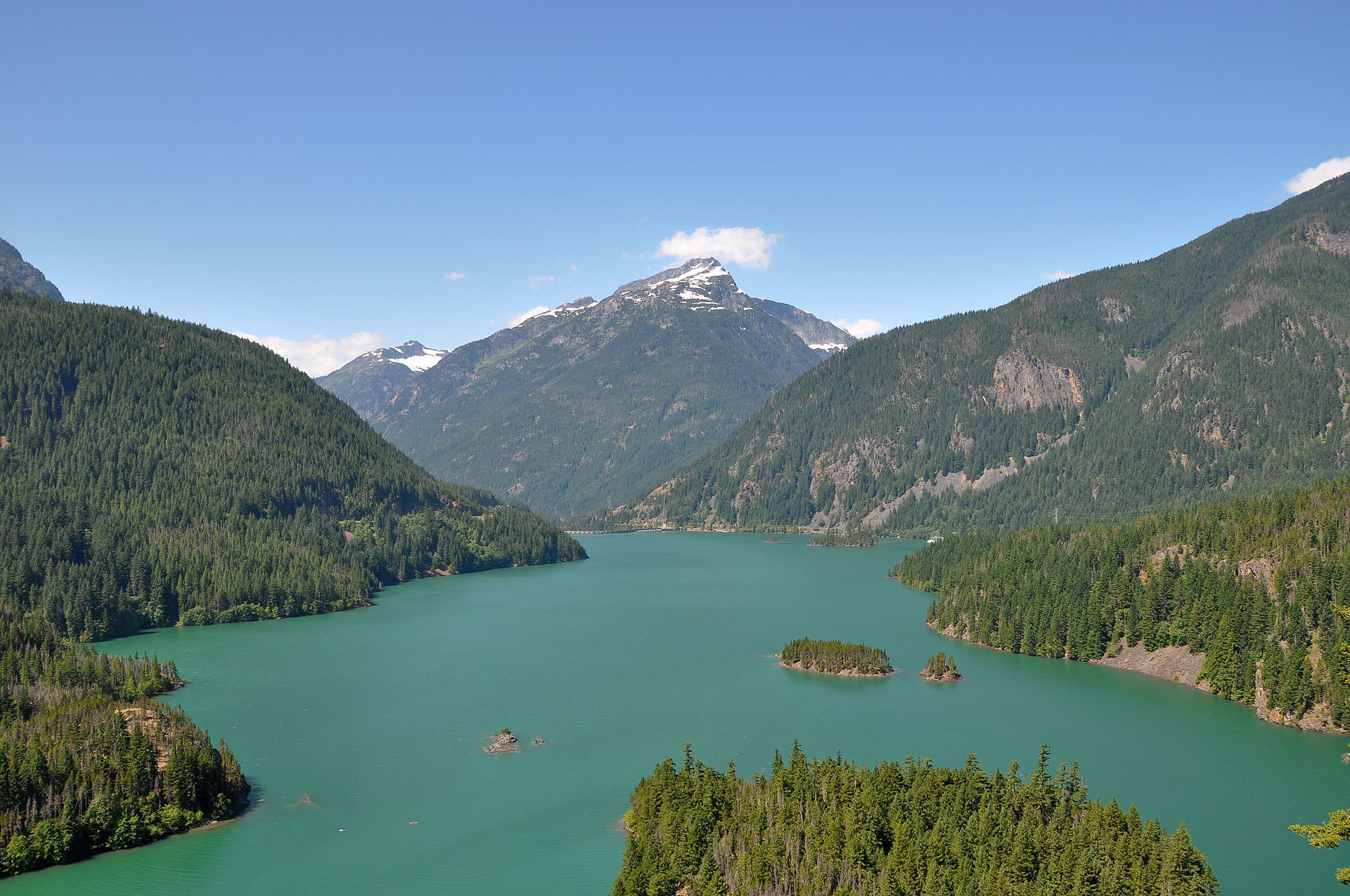 Diablo Lake — The Cascade Loop
