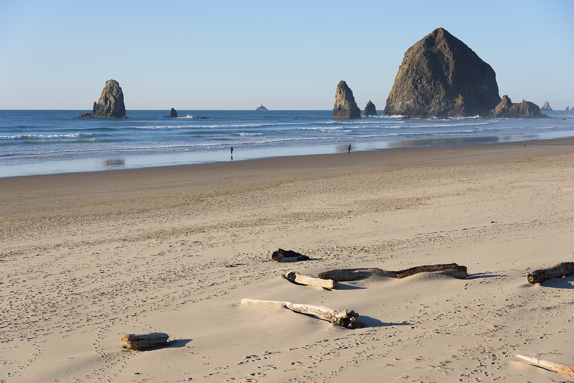 Haystack Rock off Cannon Beach